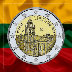 2€ Lituania 2017 - Vilnius