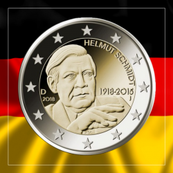 2€ Alemania 2018 - Helmut...