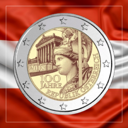 2€ Austria 2018 - Centenario