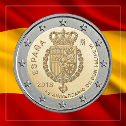 2€ España 2018 - Felipe VI
